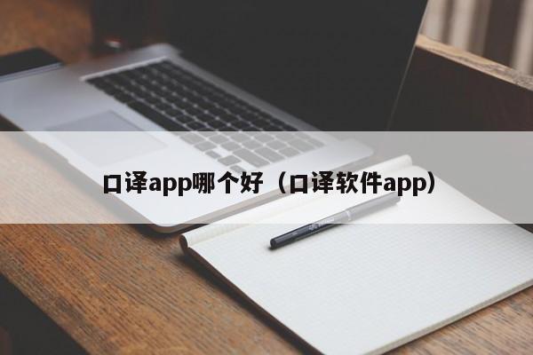 口译app哪个好（口译软件app）